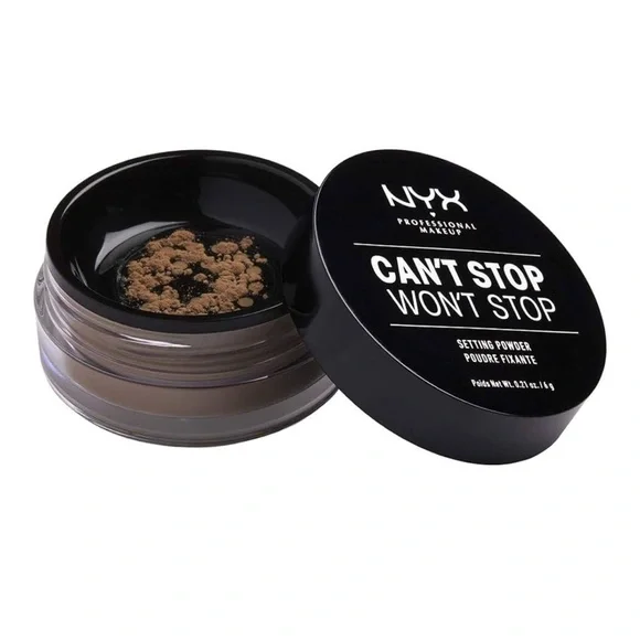 MEDIUM-DEEP | NYX Can't Stop Won't Stop Setting Powder | SEALED NWT - Picture 3 of 4